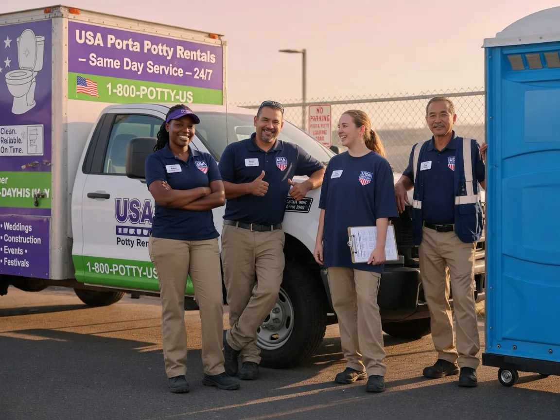 Porta Potty Rental company in Frontier, WY